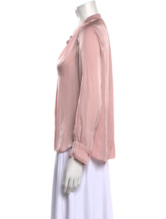 Zadig & Voltaire V-Neck Long Sleeve Blouse