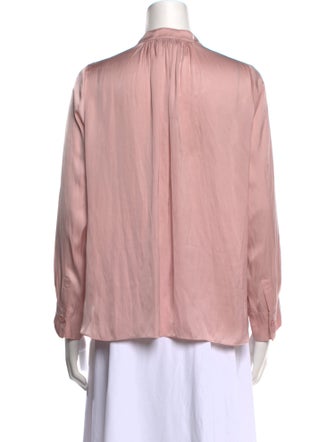 Zadig & Voltaire V-Neck Long Sleeve Blouse