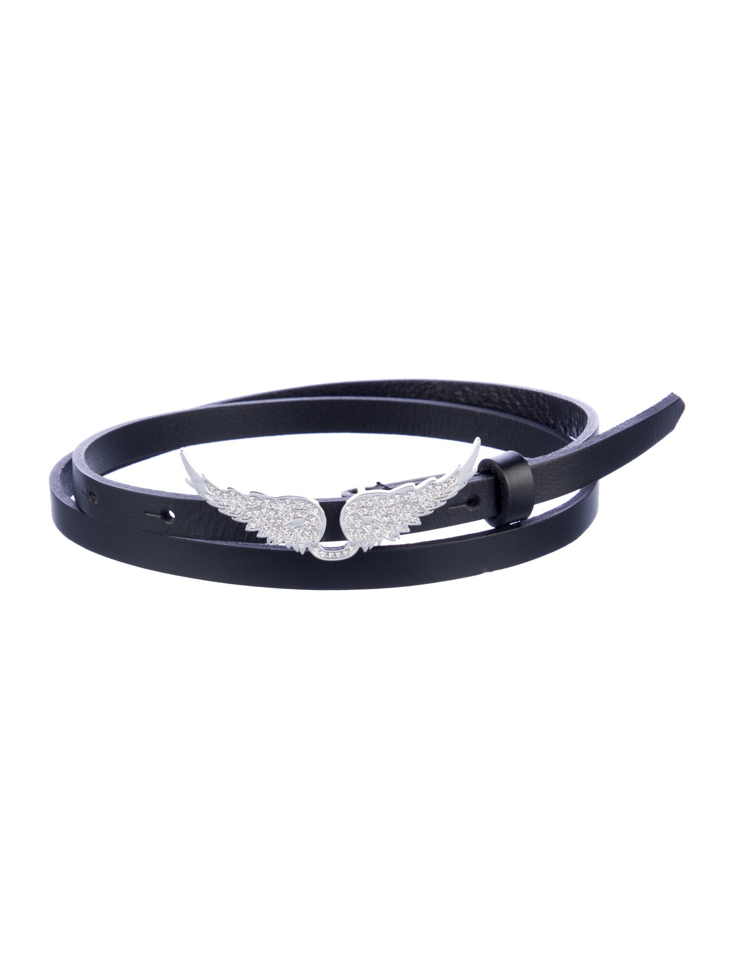 Zadig & Voltaire Skinny Leather Belt