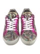 Zadig & Voltaire Leather Printed Sneakers