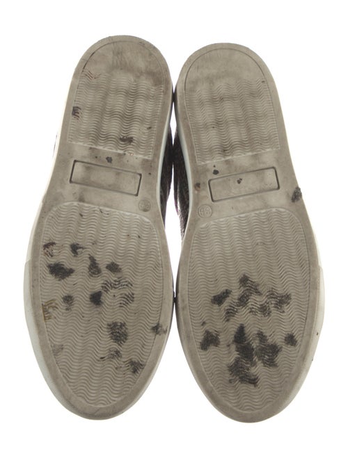 Zadig & Voltaire Leather Printed Sneakers