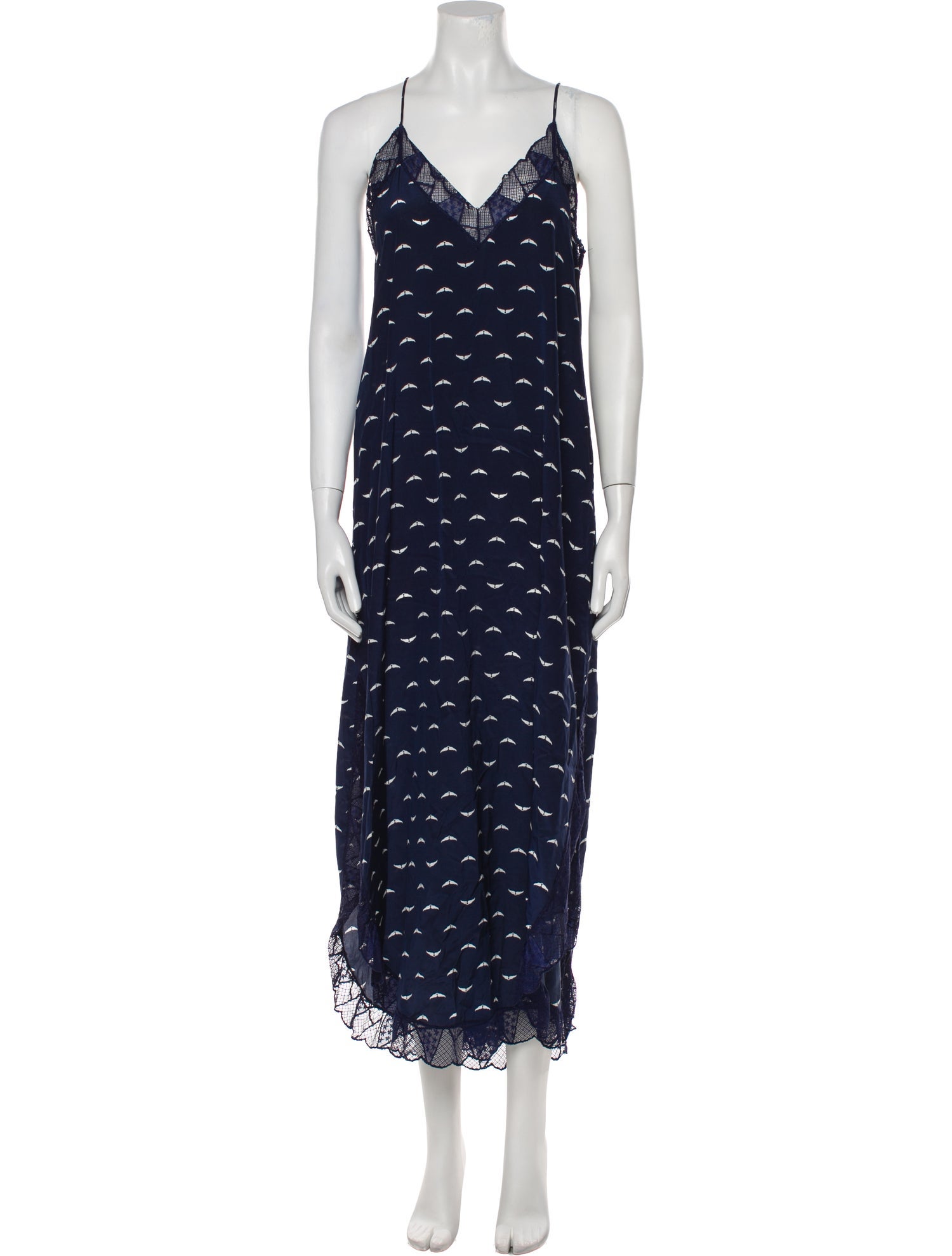 Zadig & Voltaire Printed Long Dress