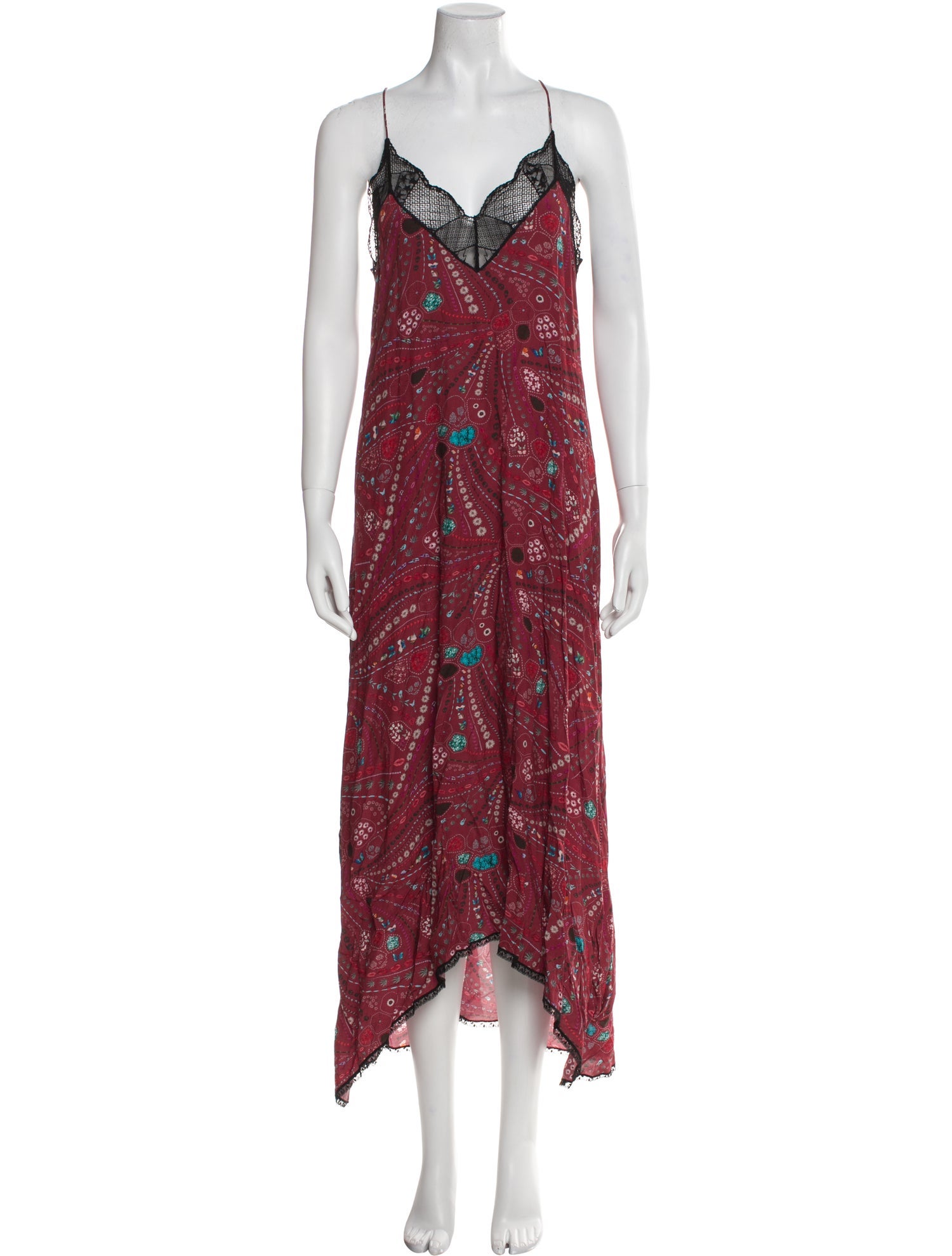 Zadig & Voltaire Printed Long Dress