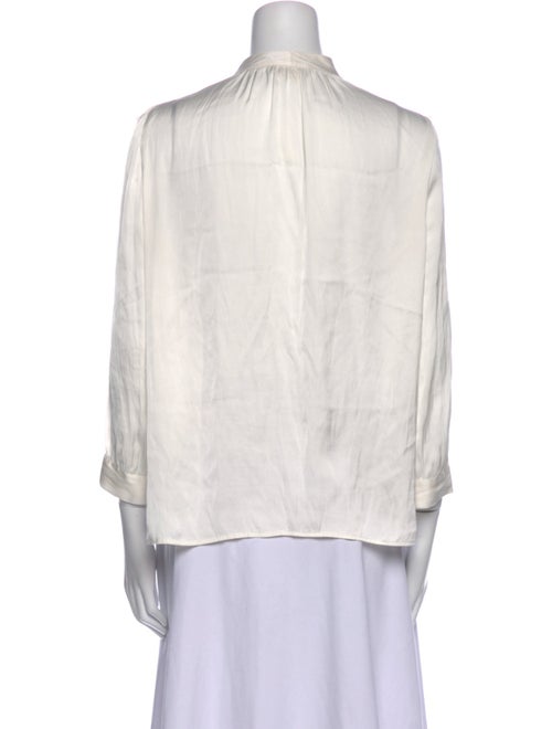 Zadig & Voltaire Three-Quarter Sleeve Button-Up Top