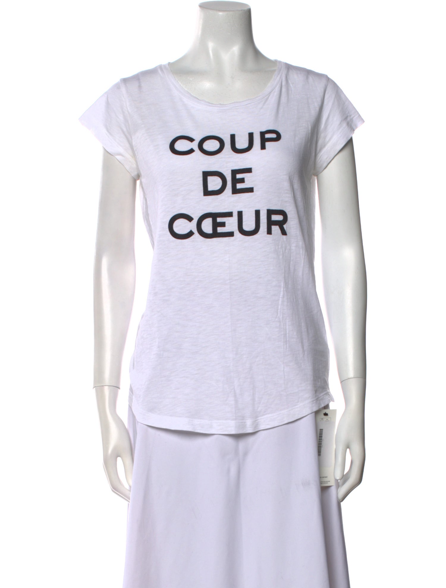 Zadig & Voltaire Graphic Print Scoop Neck T-Shirt