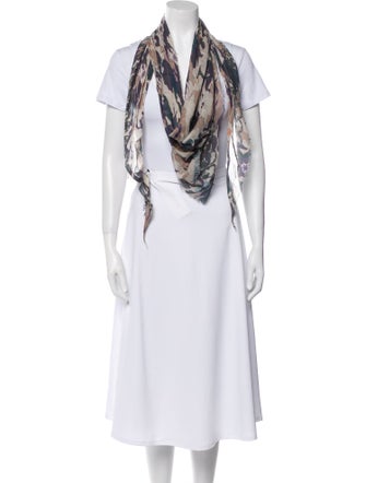 Zadig & Voltaire Wool Printed Scarf