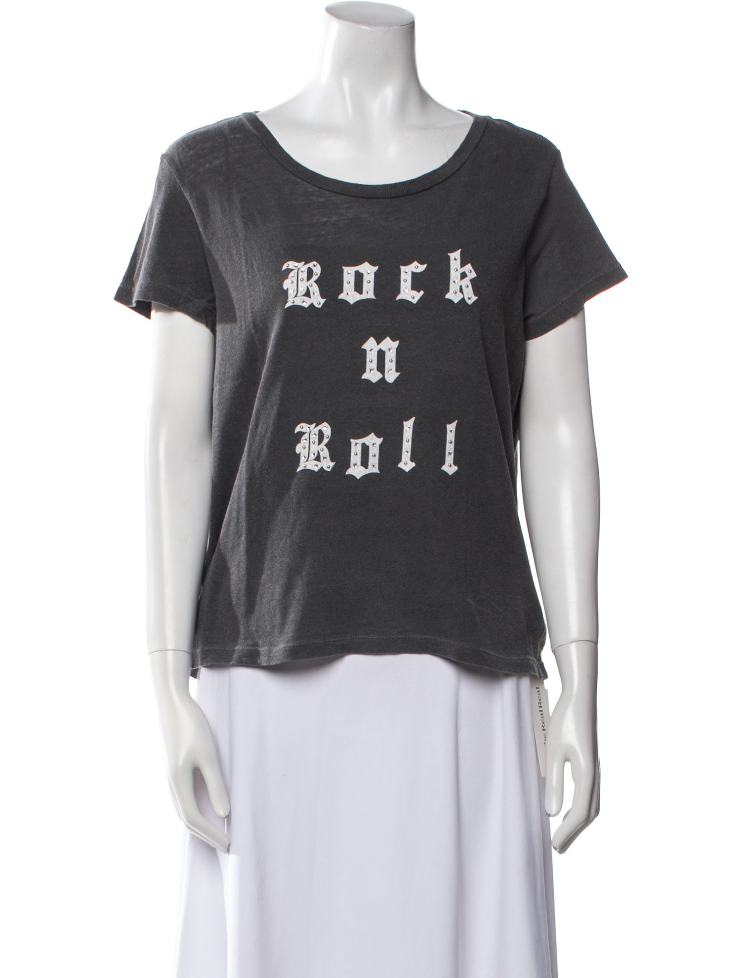 Zadig & Voltaire Graphic Print Scoop Neck T-Shirt