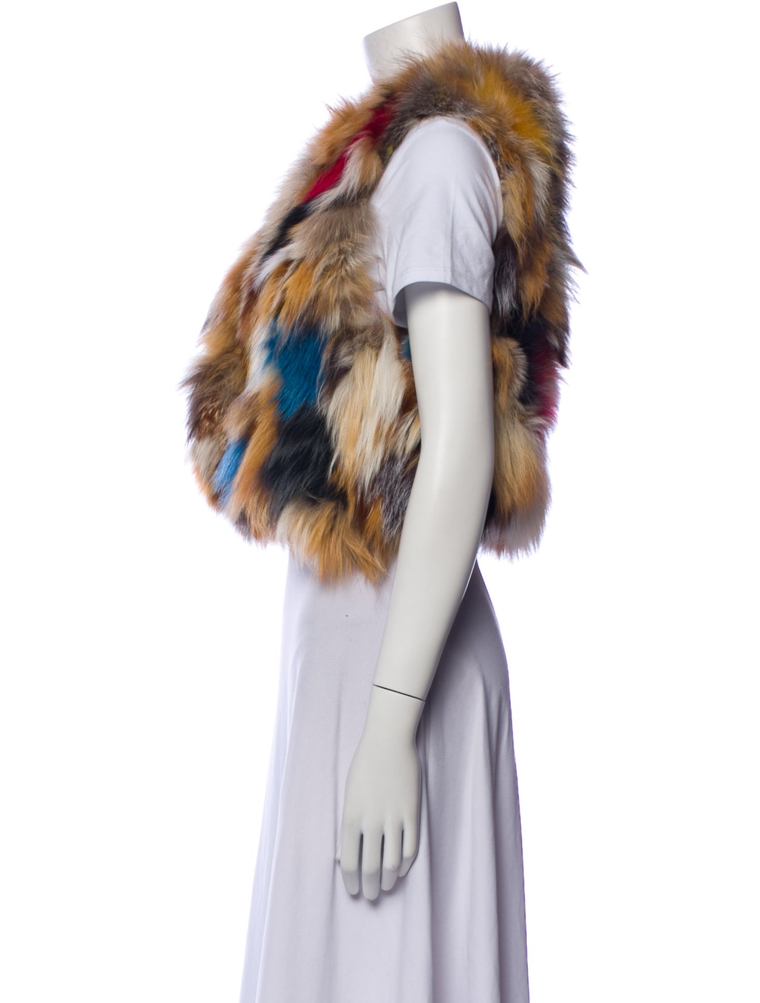 Zadig & Voltaire Fox Printed Fur Jacket