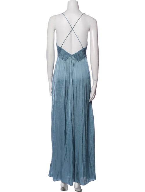 Zadig & Voltaire V-Neck Long Dress