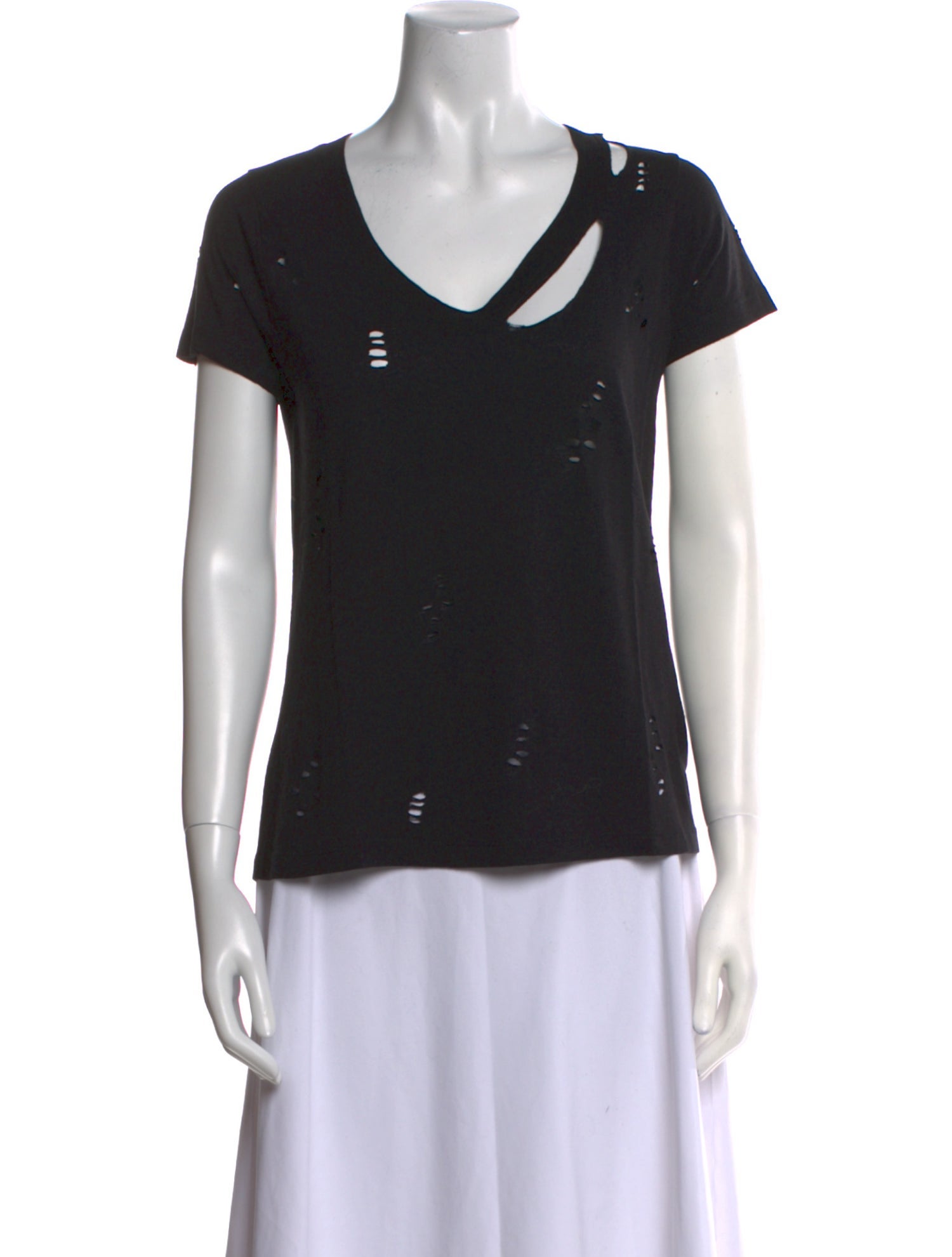 Zadig & Voltaire V-Neck Short Sleeve T-Shirt