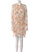 Zadig & Voltaire Floral Print Mini Dress