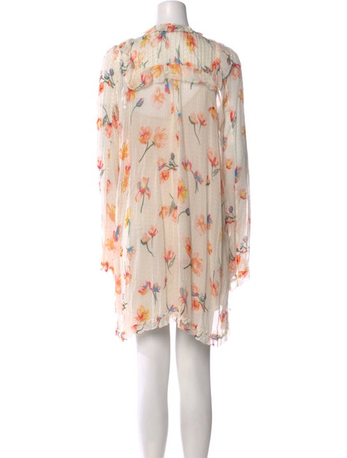 Zadig & Voltaire Floral Print Mini Dress