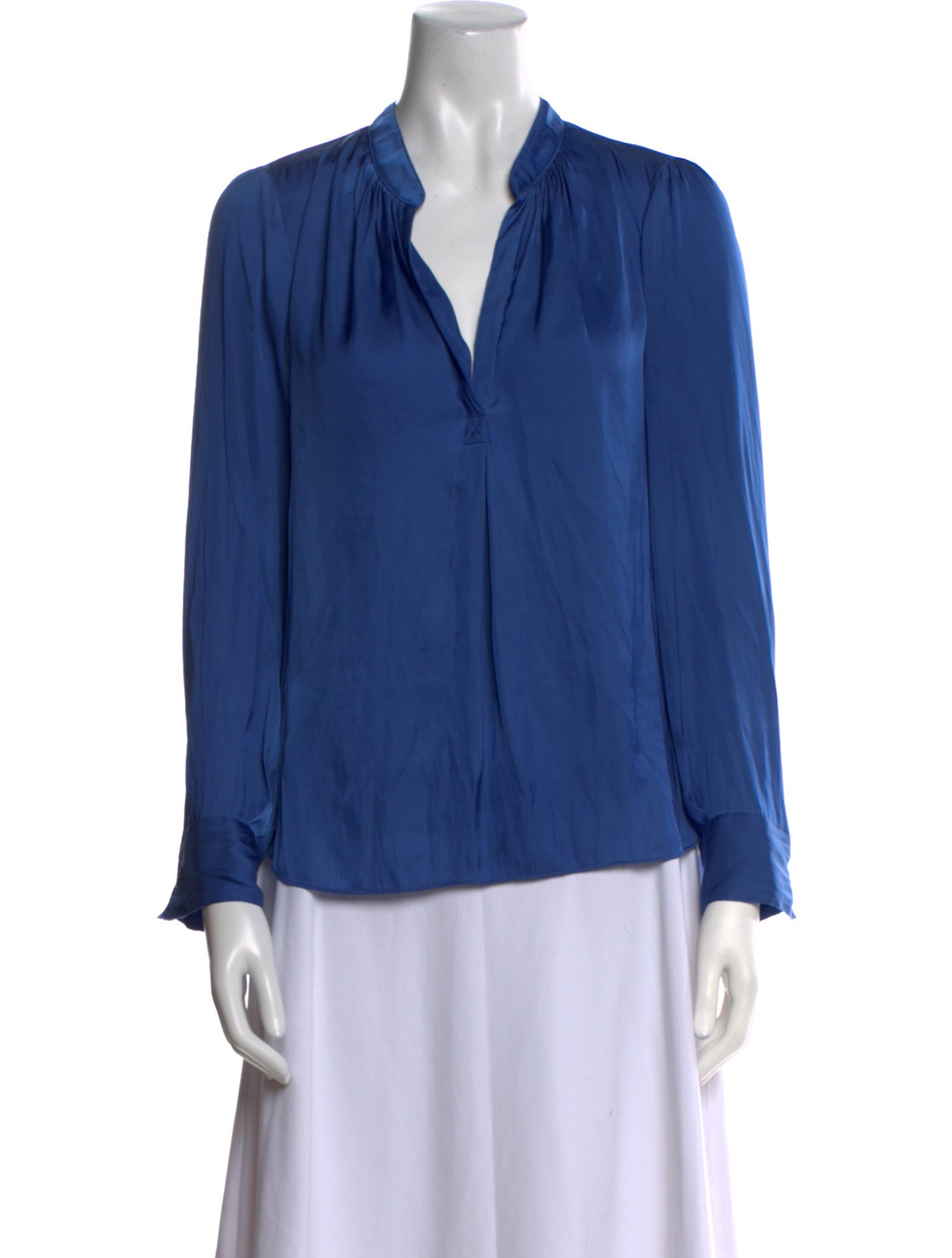 Zadig & Voltaire V-Neck Long Sleeve Blouse