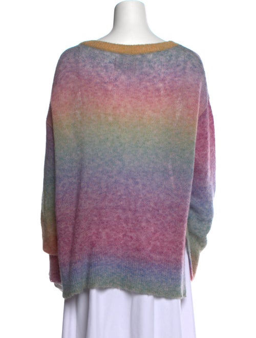 Zadig & Voltaire Striped Scoop Neck Sweater