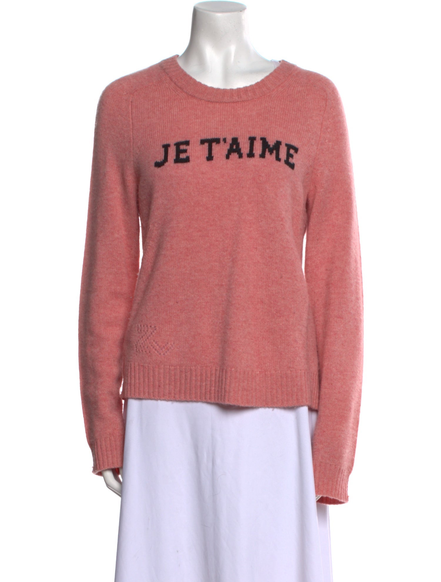 Zadig & Voltaire Graphic Print Scoop Neck Sweater