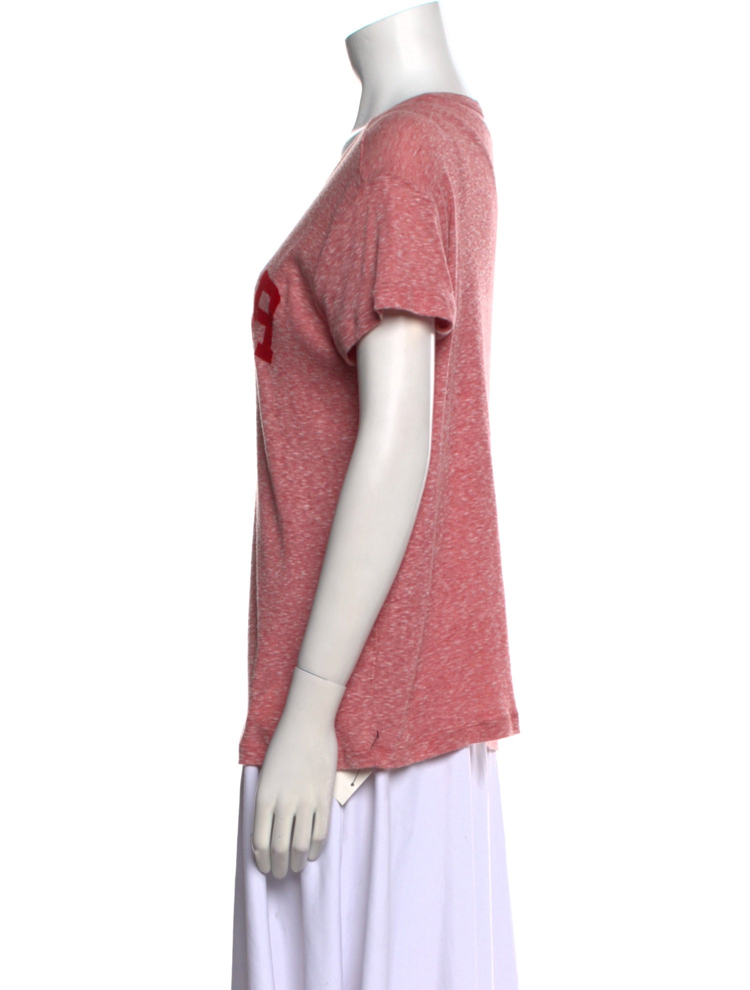 Zadig & Voltaire Graphic Print Scoop Neck T-Shirt