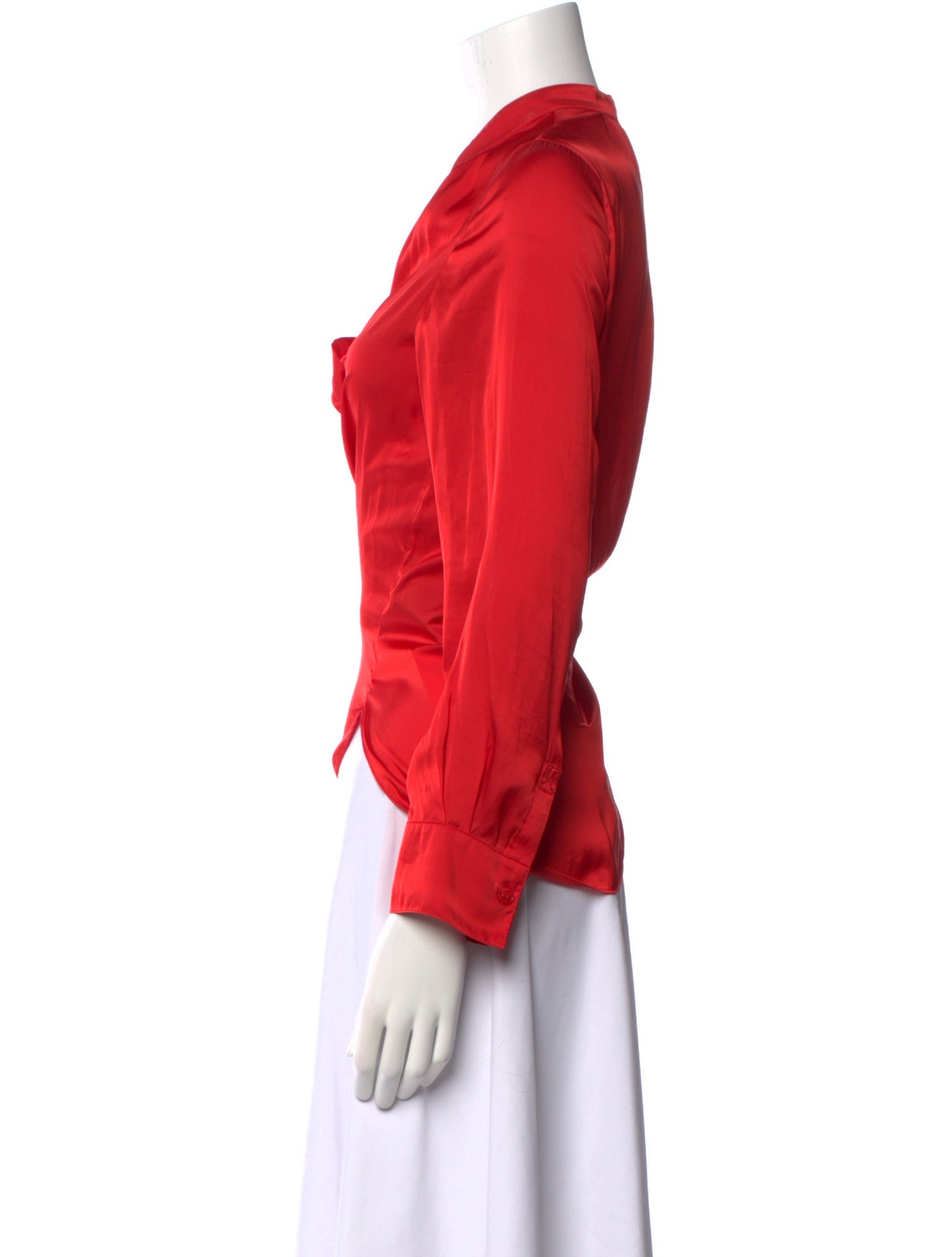 Zadig & Voltaire V-Neck Long Sleeve Blouse