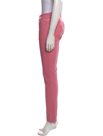 Zadig & Voltaire Lamb Leather Skinny Leg Pants