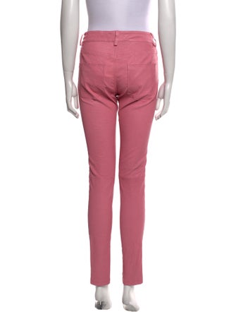 Zadig & Voltaire Lamb Leather Skinny Leg Pants