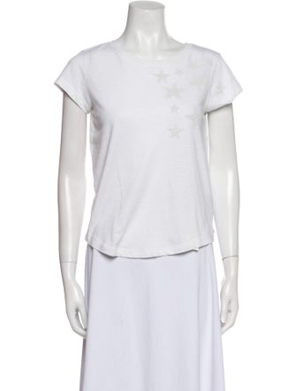 Zadig & Voltaire Scoop Neck Short Sleeve T-Shirt