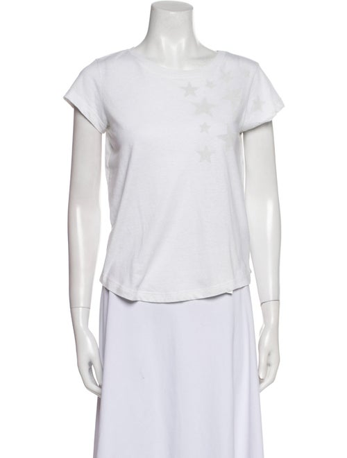 Zadig & Voltaire Scoop Neck Short Sleeve T-Shirt