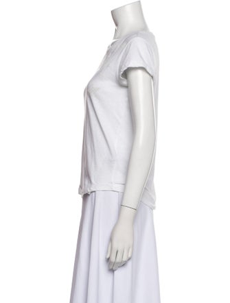 Zadig & Voltaire Scoop Neck Short Sleeve T-Shirt