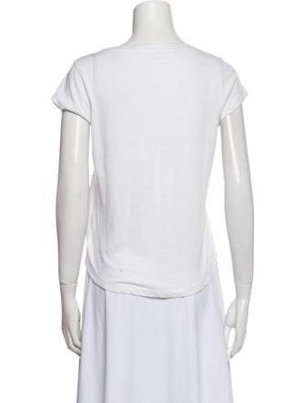Zadig & Voltaire Scoop Neck Short Sleeve T-Shirt