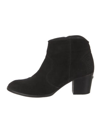 Zadig & Voltaire Suede Western Boots