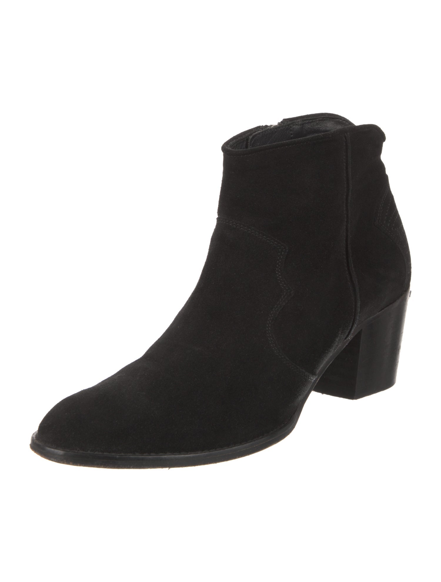 Zadig & Voltaire Suede Western Boots