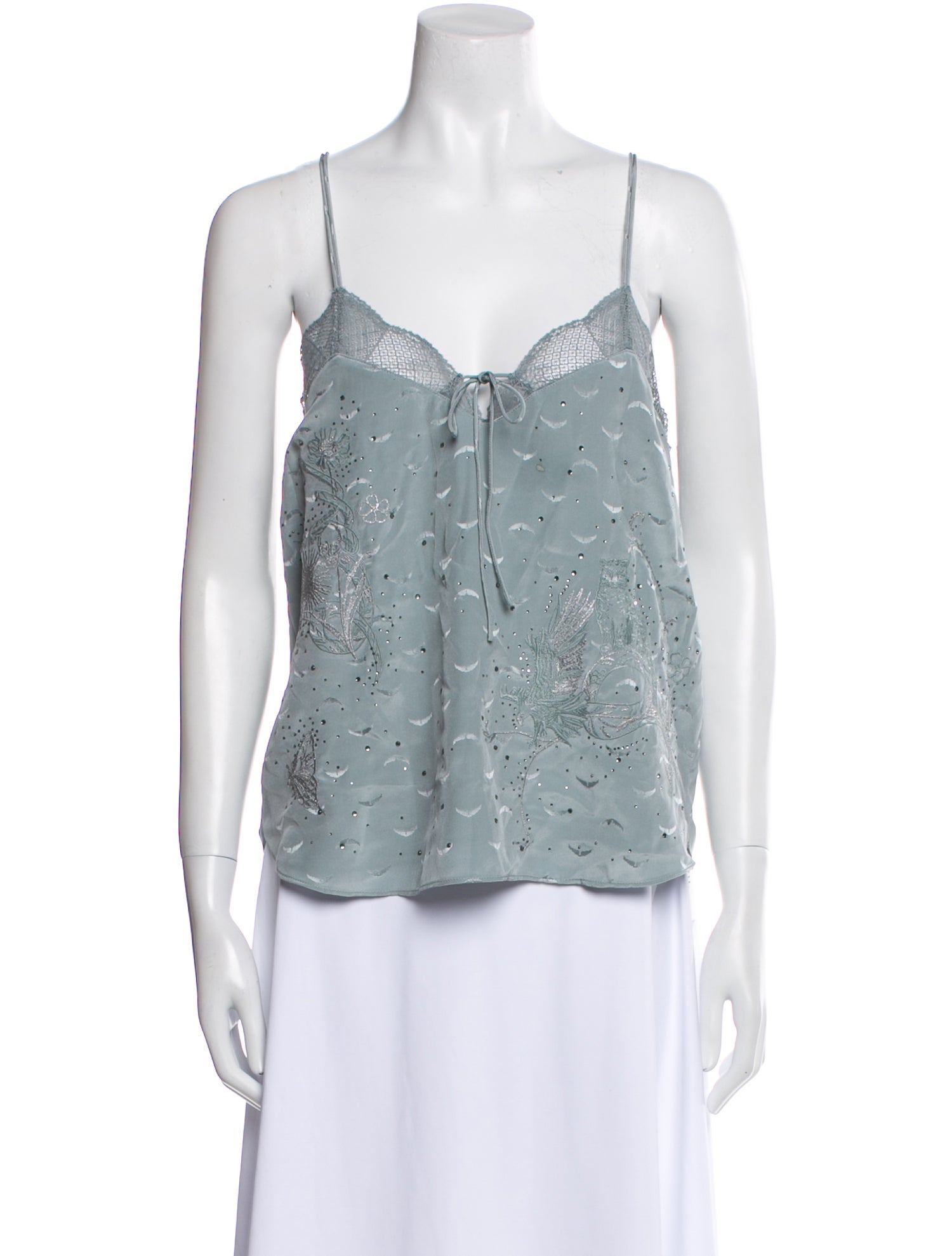 Zadig & Voltaire Silk Printed Pajamas