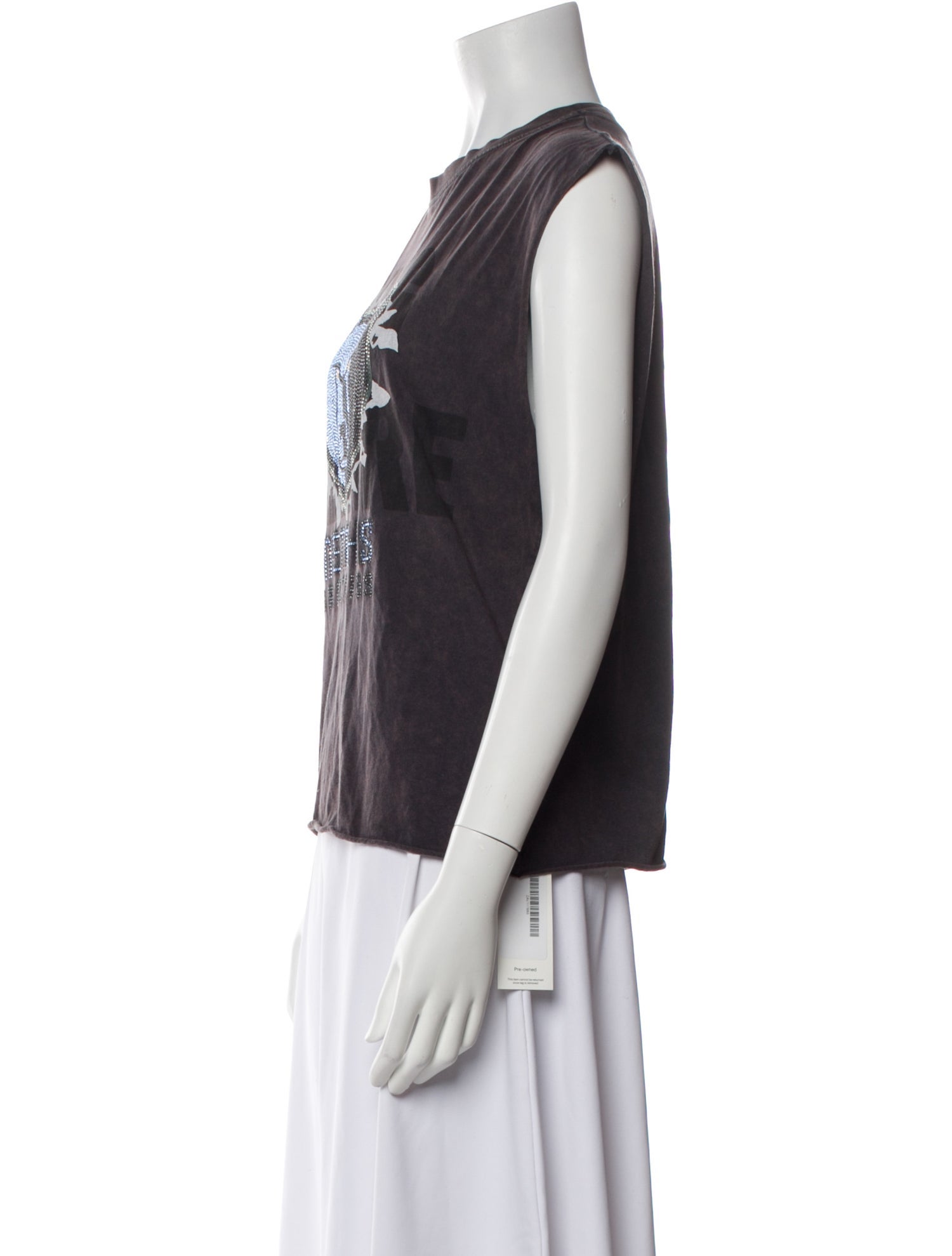 Zadig & Voltaire Graphic Print Crew Neck T-Shirt