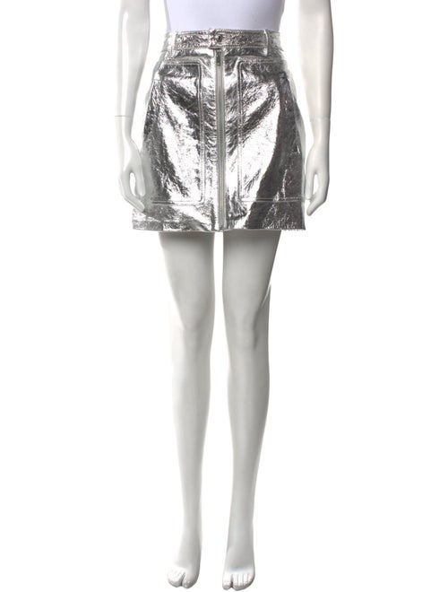 Zadig & Voltaire Leather Mini Skirt