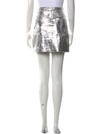 Zadig & Voltaire Leather Mini Skirt