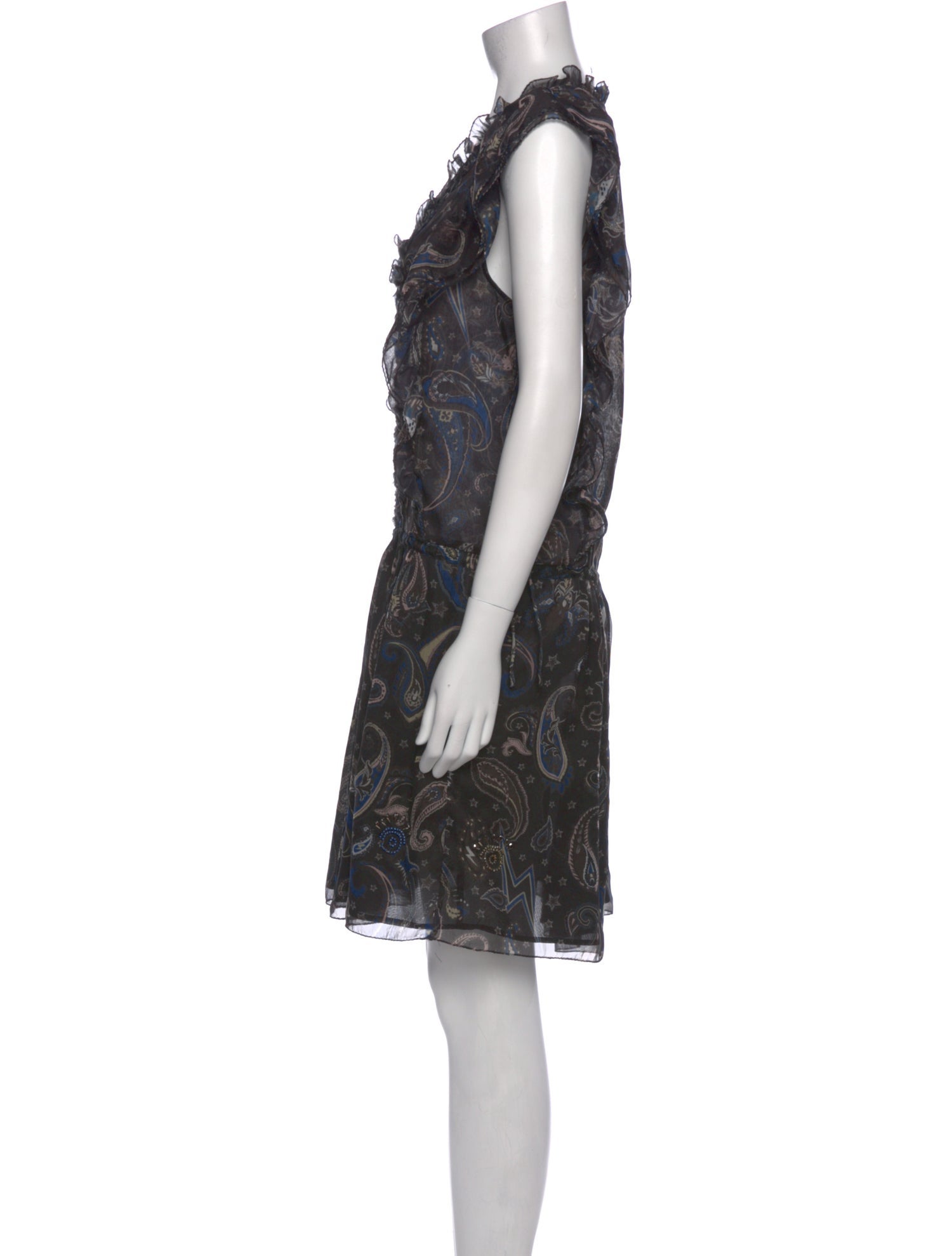 Zadig & Voltaire Printed Mini Dress w/ Tags