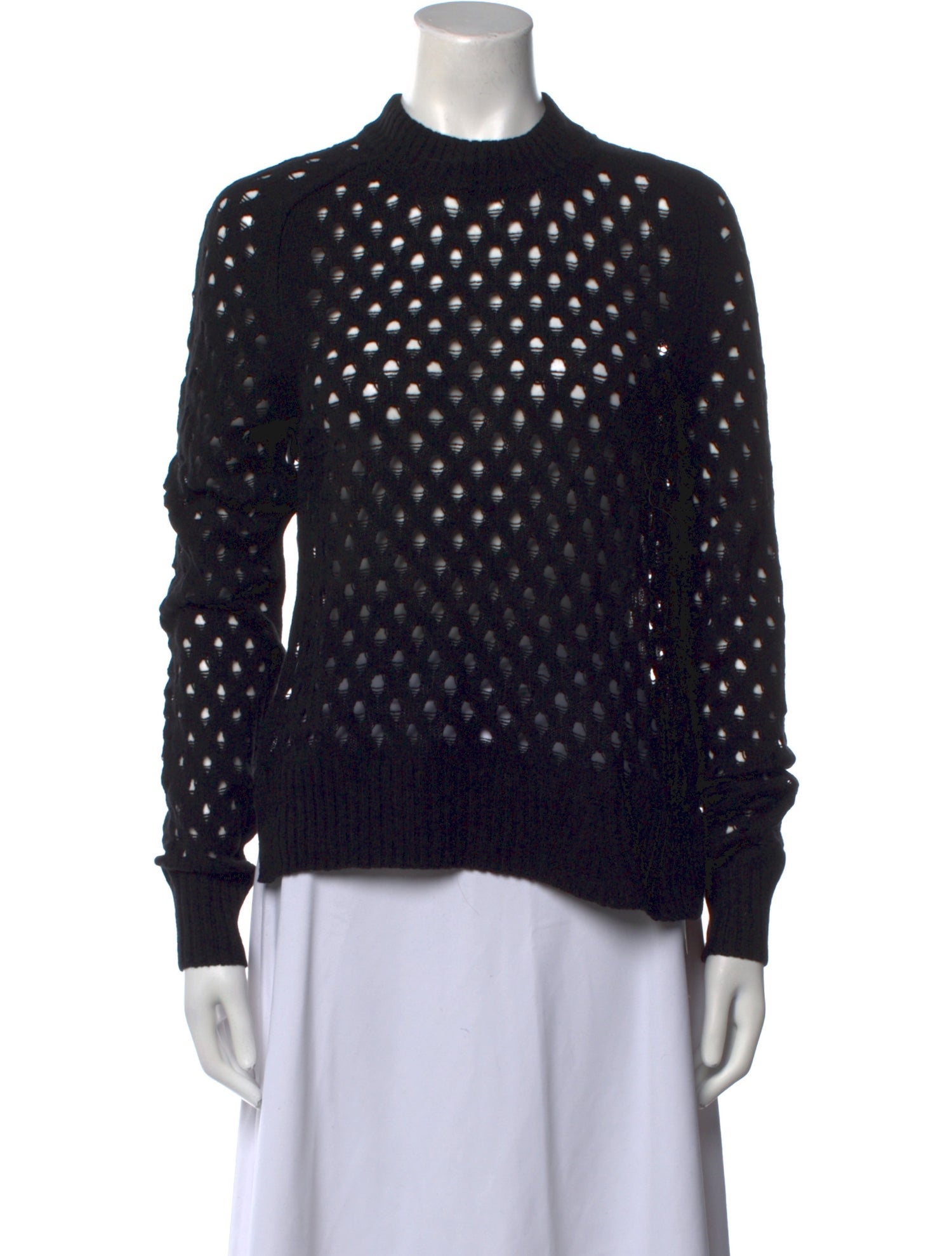 Zadig & Voltaire Polka Dot Print Crew Neck Sweater