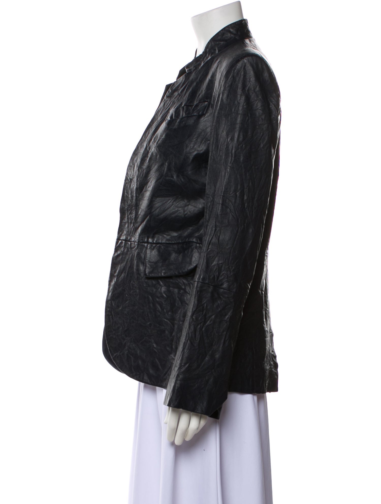 Zadig & Voltaire Leather Blazer