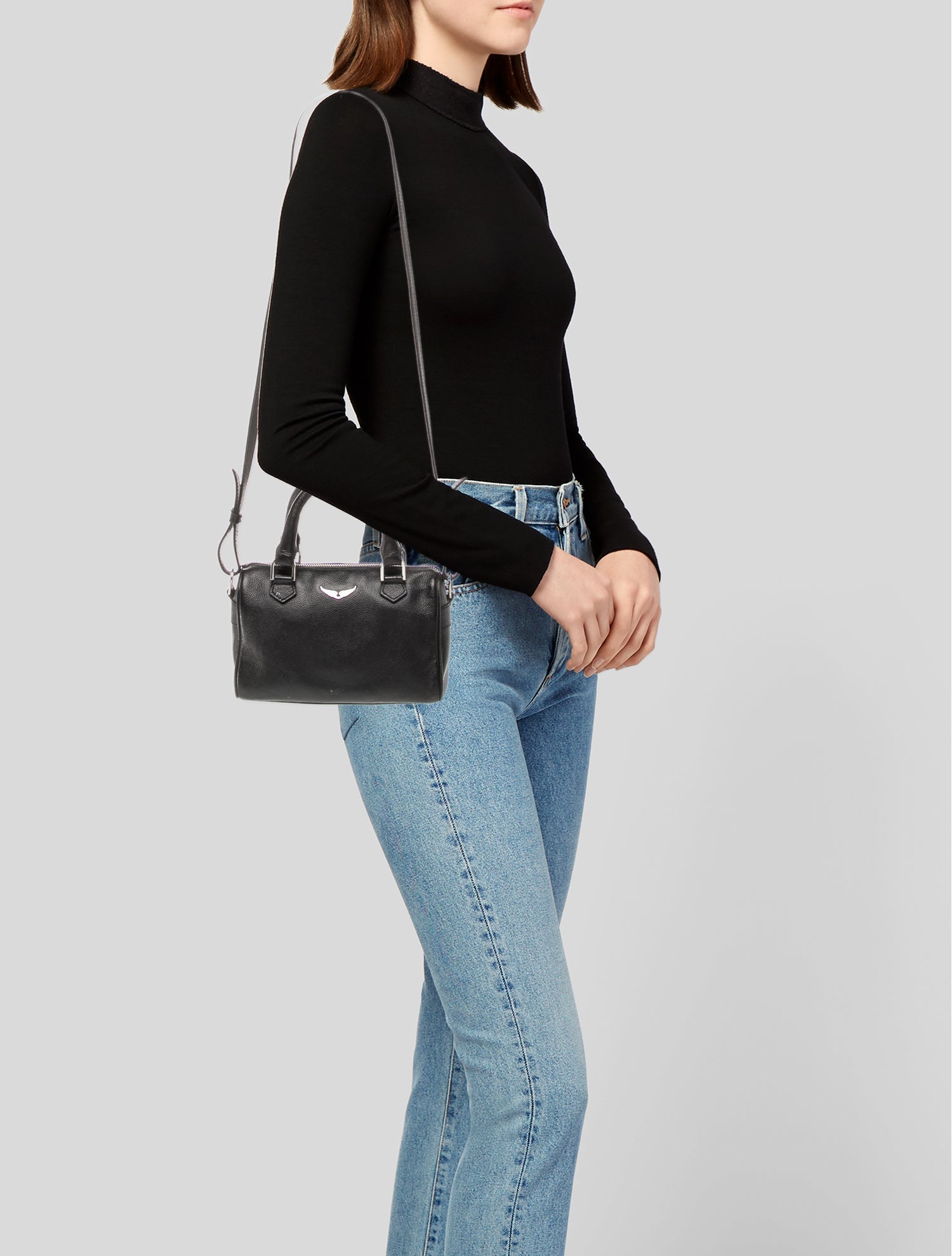 Zadig & Voltaire Leather Top Handle Bag