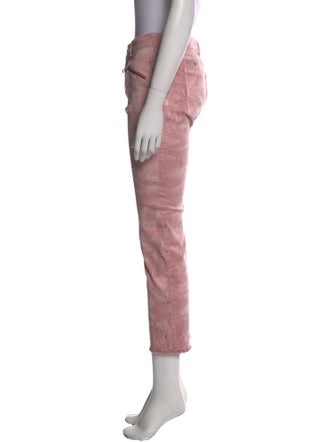 Zadig & Voltaire Tie-Dye Print Straight Leg Pants