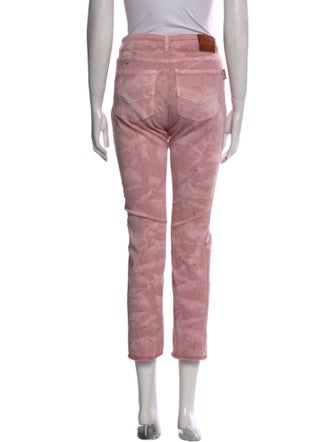 Zadig & Voltaire Tie-Dye Print Straight Leg Pants