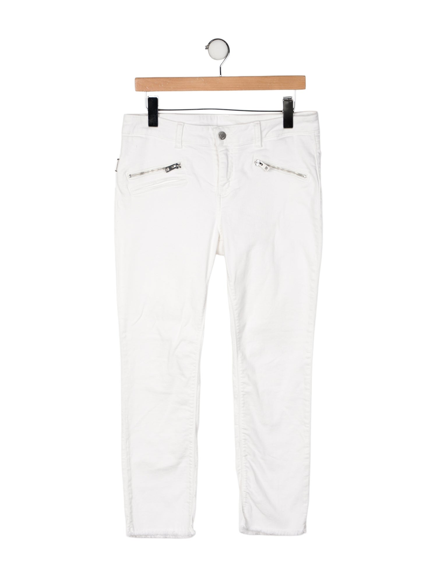 Zadig & Voltaire Mid-Rise Straight Leg Jeans