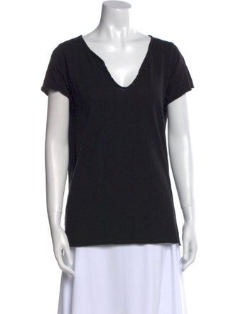 Zadig & Voltaire V-Neck Short Sleeve T-Shirt