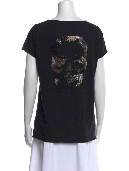 Zadig & Voltaire V-Neck Short Sleeve T-Shirt