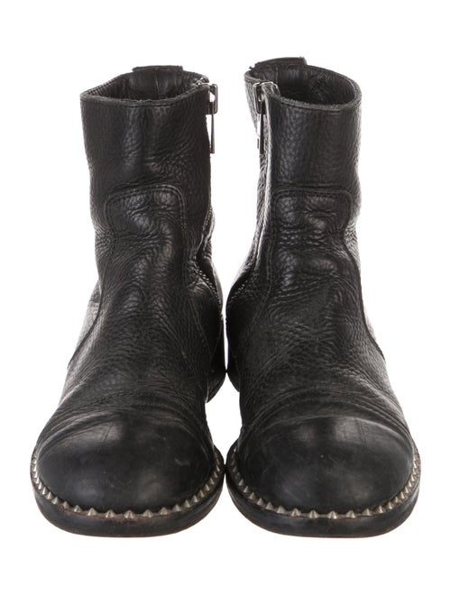 Zadig & Voltaire Leather Studded Accents Boots