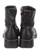 Zadig & Voltaire Leather Studded Accents Boots
