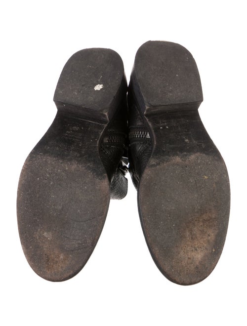 Zadig & Voltaire Leather Studded Accents Boots