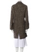 Zadig & Voltaire Tweed Pattern Coat