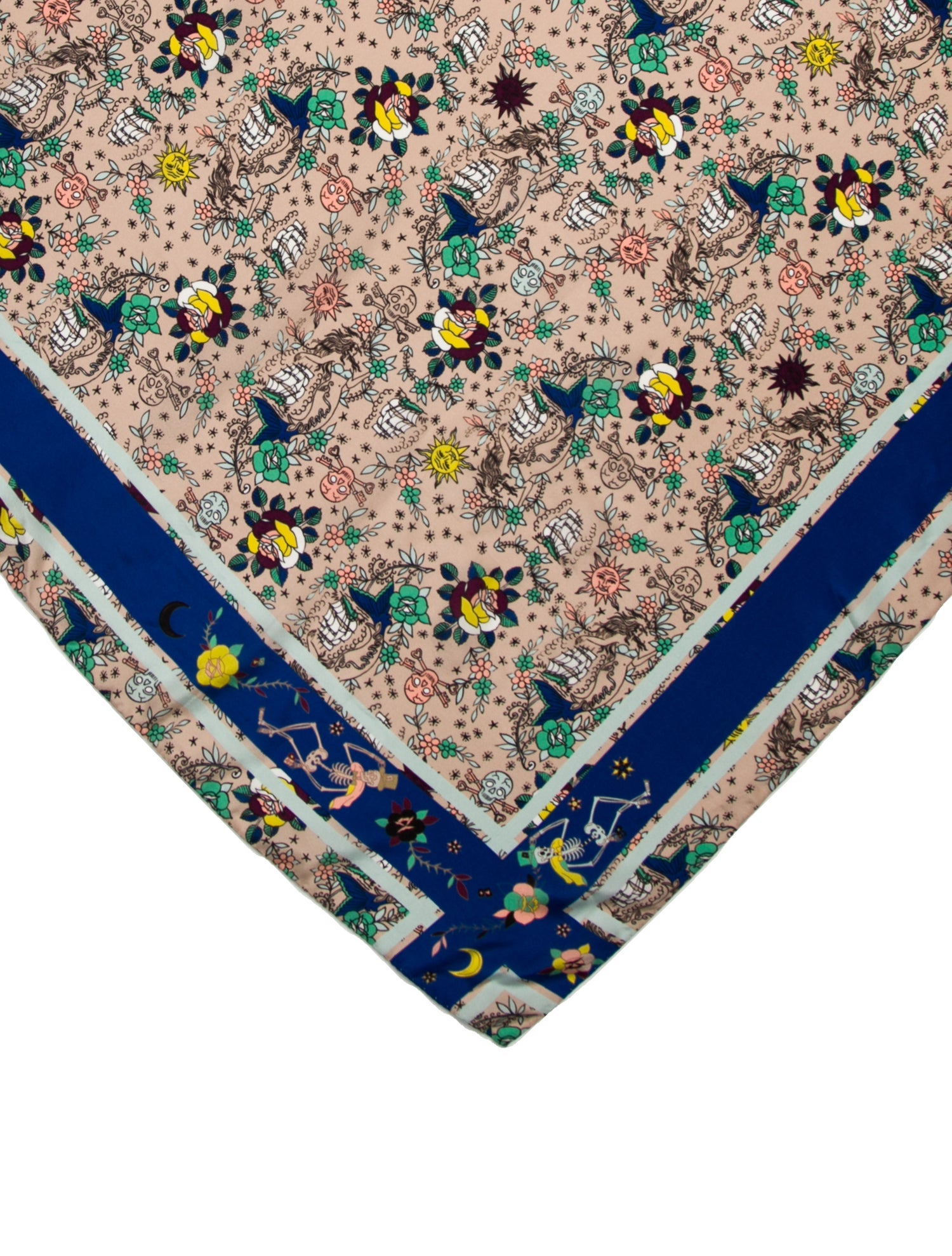 Zadig & Voltaire Floral Print Scarf