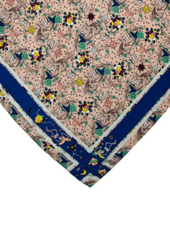 Zadig & Voltaire Floral Print Scarf