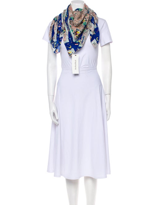 Zadig & Voltaire Floral Print Scarf