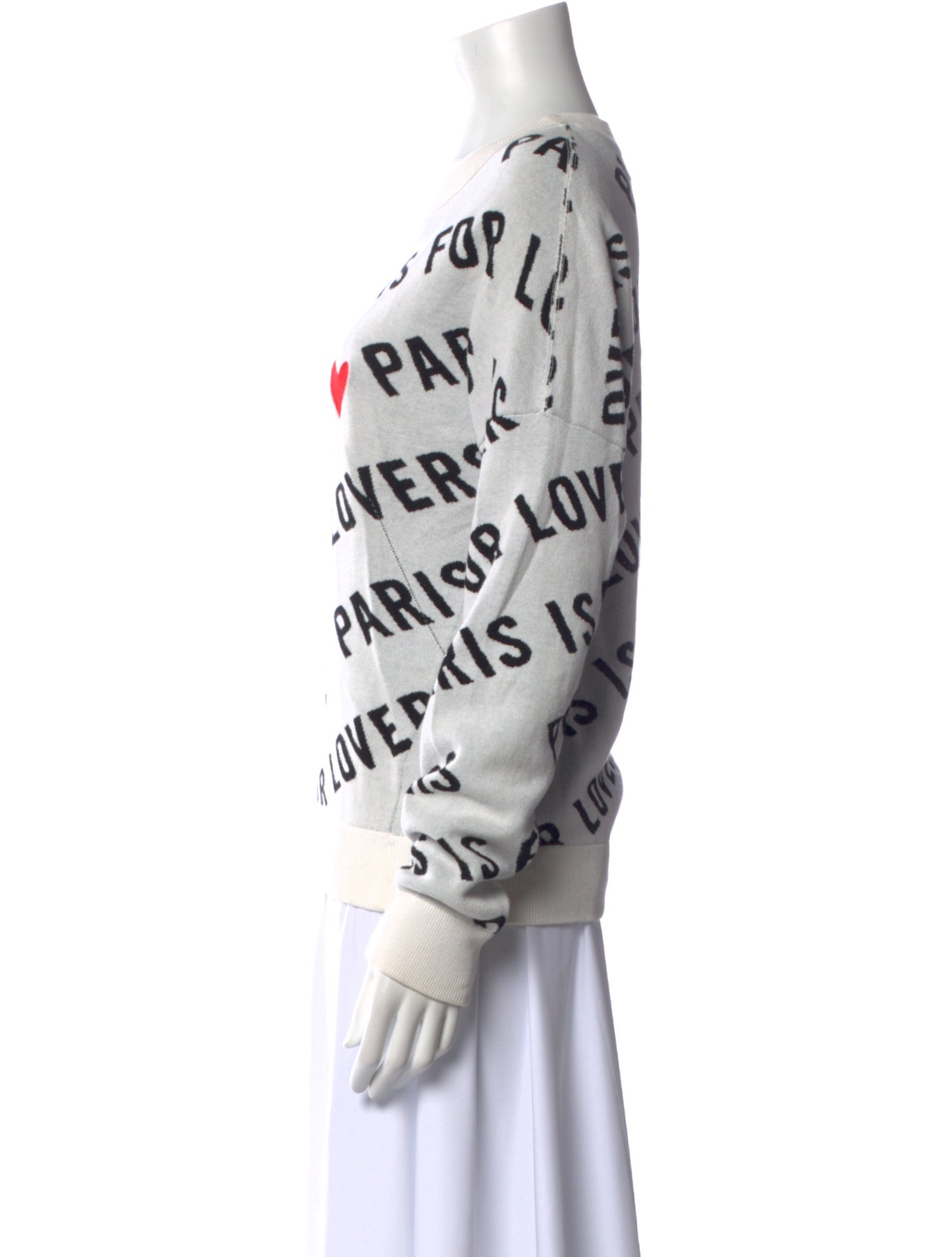 Zadig & Voltaire Printed Crew Neck Sweater